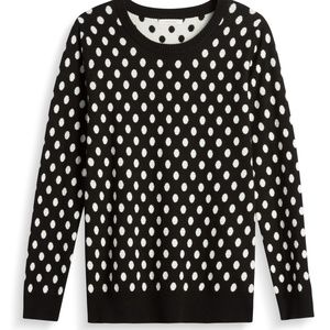 *NEVER WORN*  Gideon Polka Dot Sweater